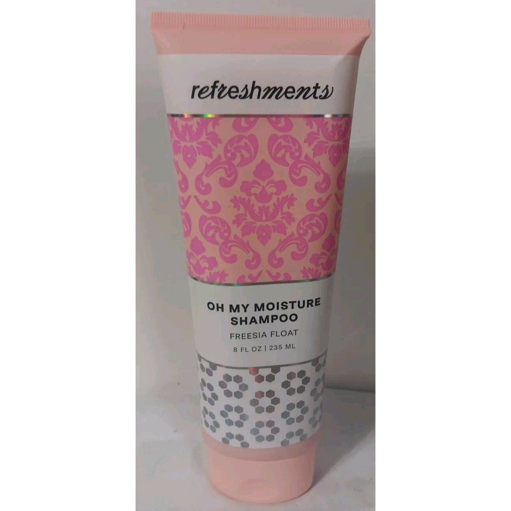 Refreshments Oh My Moisture Shampoo Freesia Float 8 fl oz‎ Vegan Paraben Free